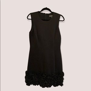 Black Ruffle Hem Dress Size 12